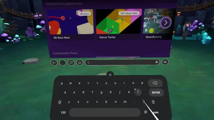 Firefox Reality android App screenshot 1