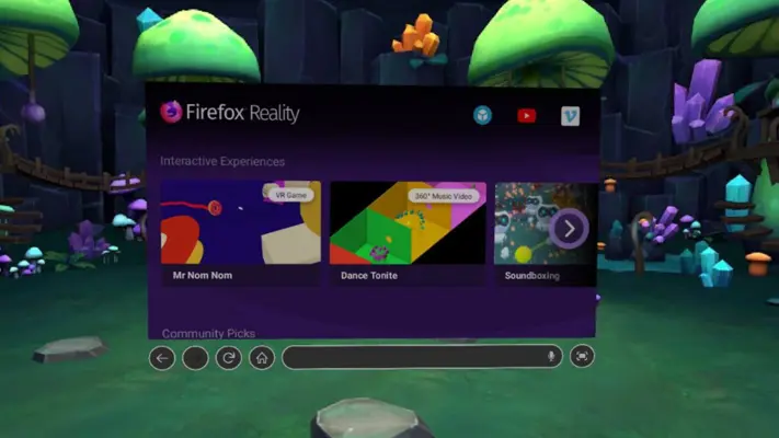 Firefox Reality android App screenshot 3